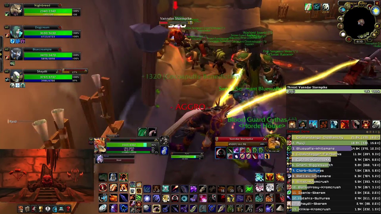 WoW Classic: Vanndar Stormpike cheese (old)