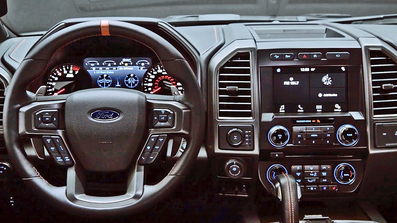 FORD F-150 RAPTOR INTERIOR