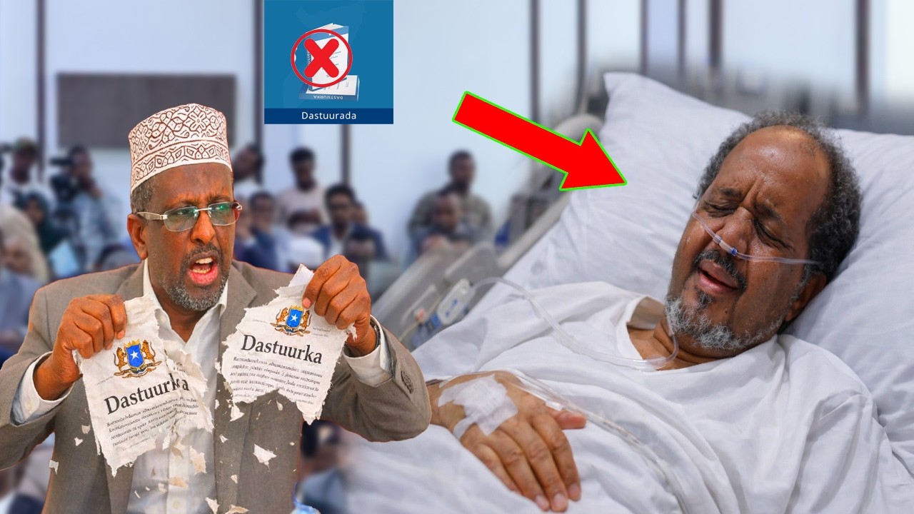 DEG DEG: Geesinimo Shariif oo toos u Jeex-jeexay Dastuurkii & Xasan Sh oo Ciil dartiis la Suuxay..
