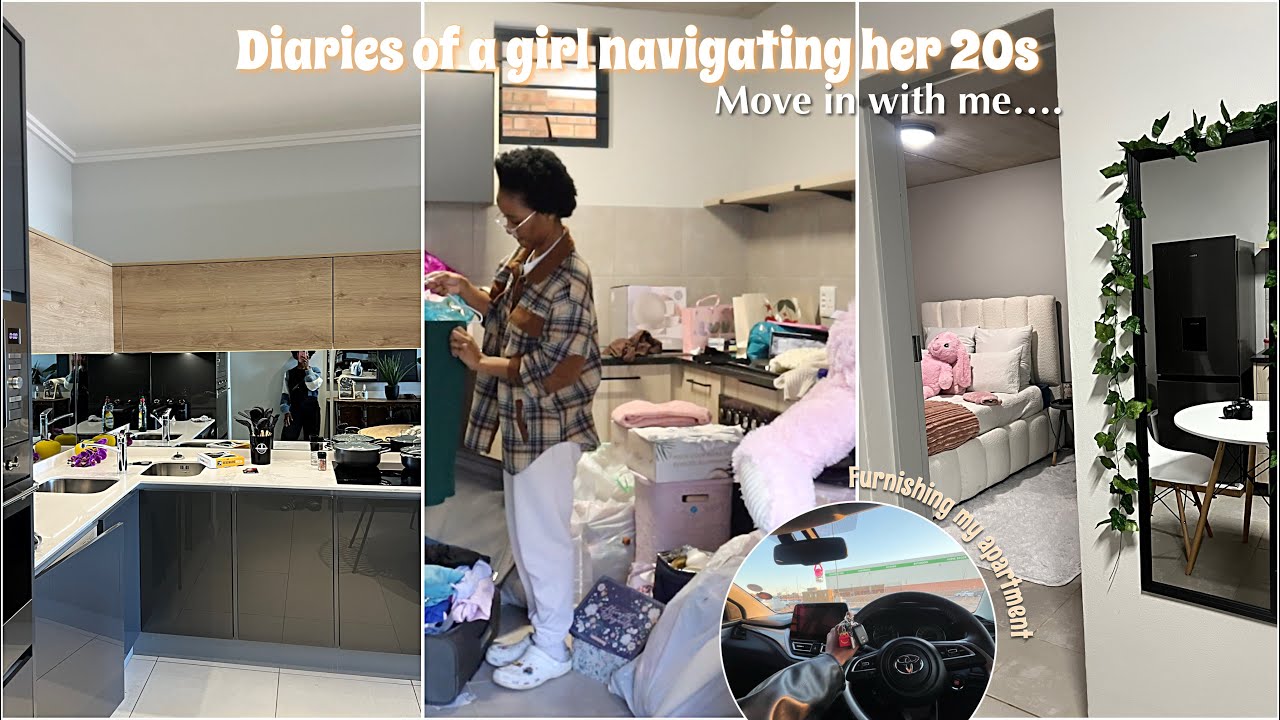 MOVE IN VLOG! Unpacking, buying furniture and my first few days