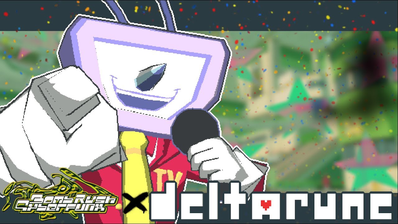 It's TV TIME with Tenna in Bomb Rush Cyberfunk