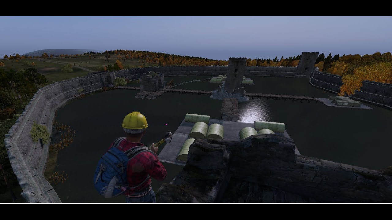 Dayz custom castle creation using Dayz-Editor.