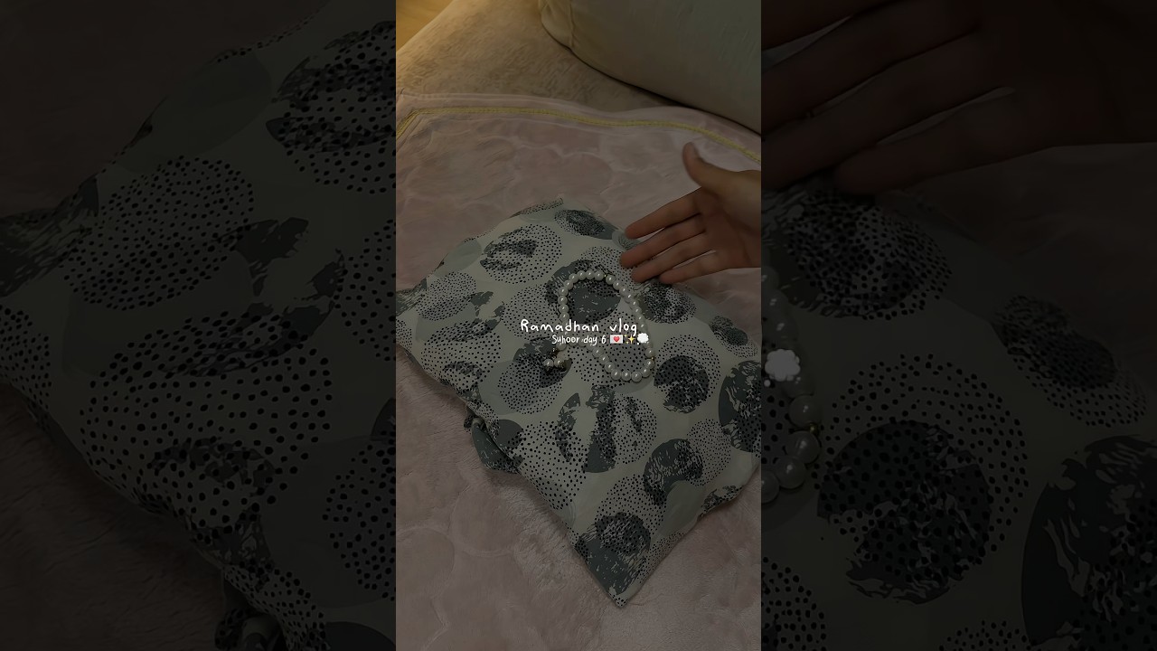 Прошла неделя поста, не теряйте энтузиазма ✨🕌🌙 #irmaaa #minivlog #aesthetic #ramadan