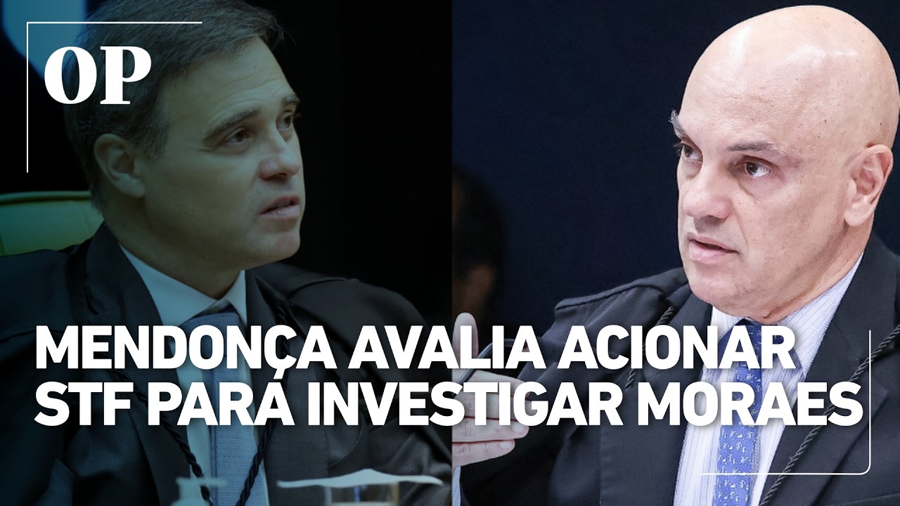 STF: Mendon&ccedil;a estuda pedir investiga&ccedil;&atilde;o contra Moraes