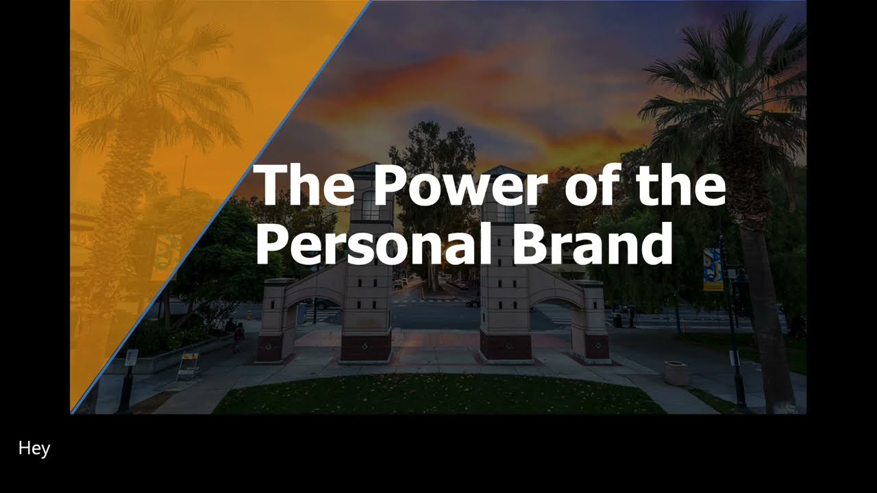 MCOM 170 Personal Branding Fall 2023