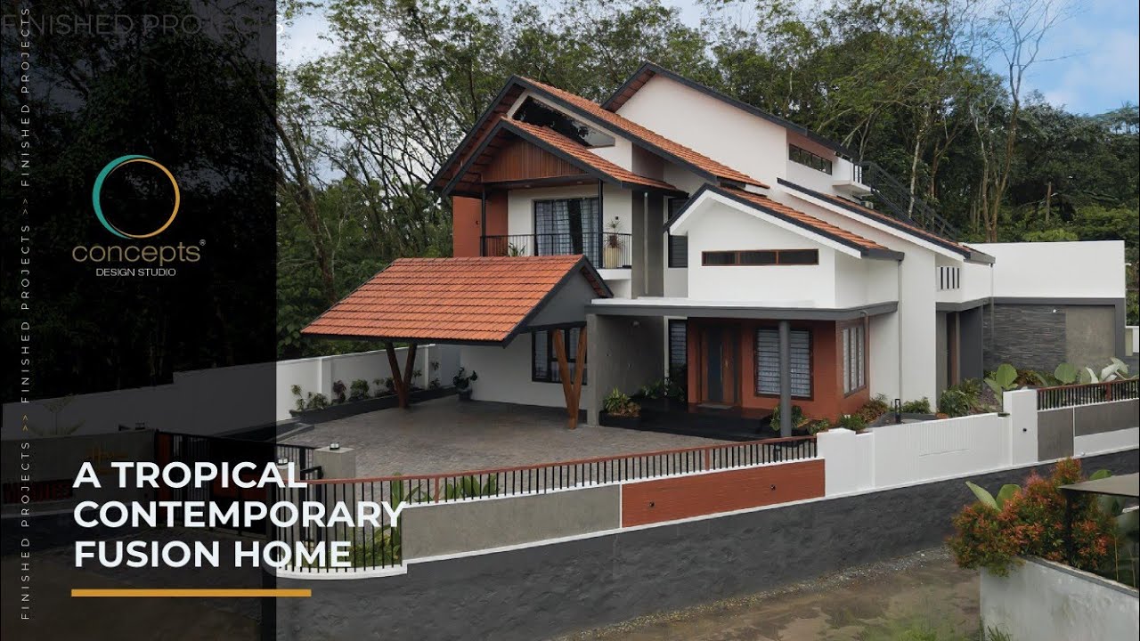 A Tropical–Contemporary Fusion Home | Concepts Design Studio