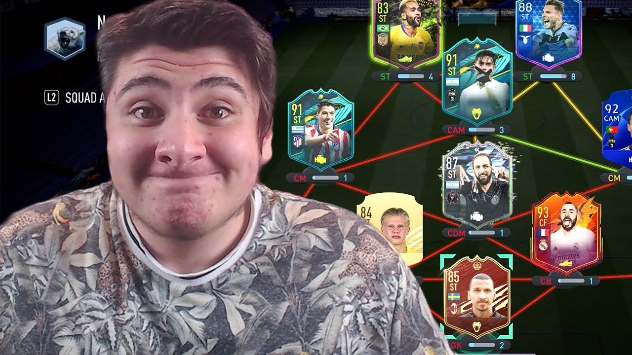 Using a FULL ST Team in FUT Champs until I win a game... (FIFA 21)