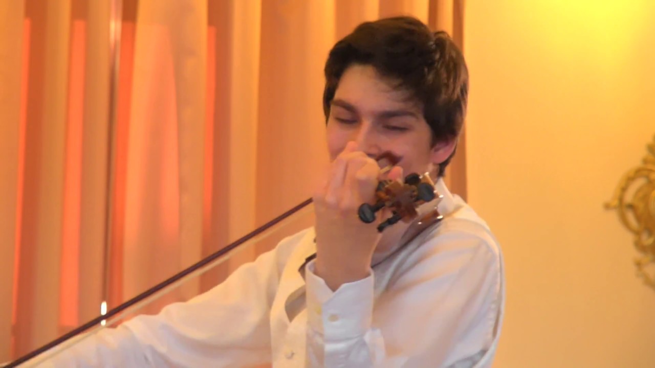 3. Nathan Mierdl (France) 5th International Jascha Heifetz competition, Vilnius