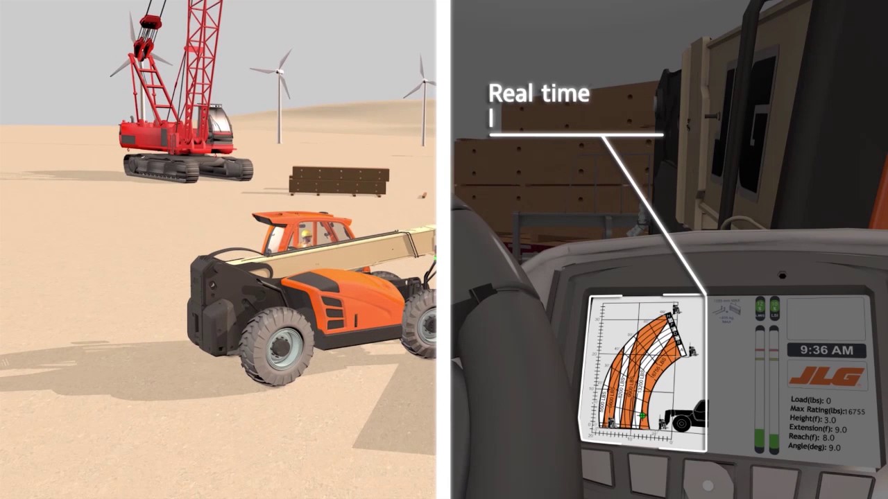 JLG High Capacity Telehandlers: How SmartLoad Technology Works