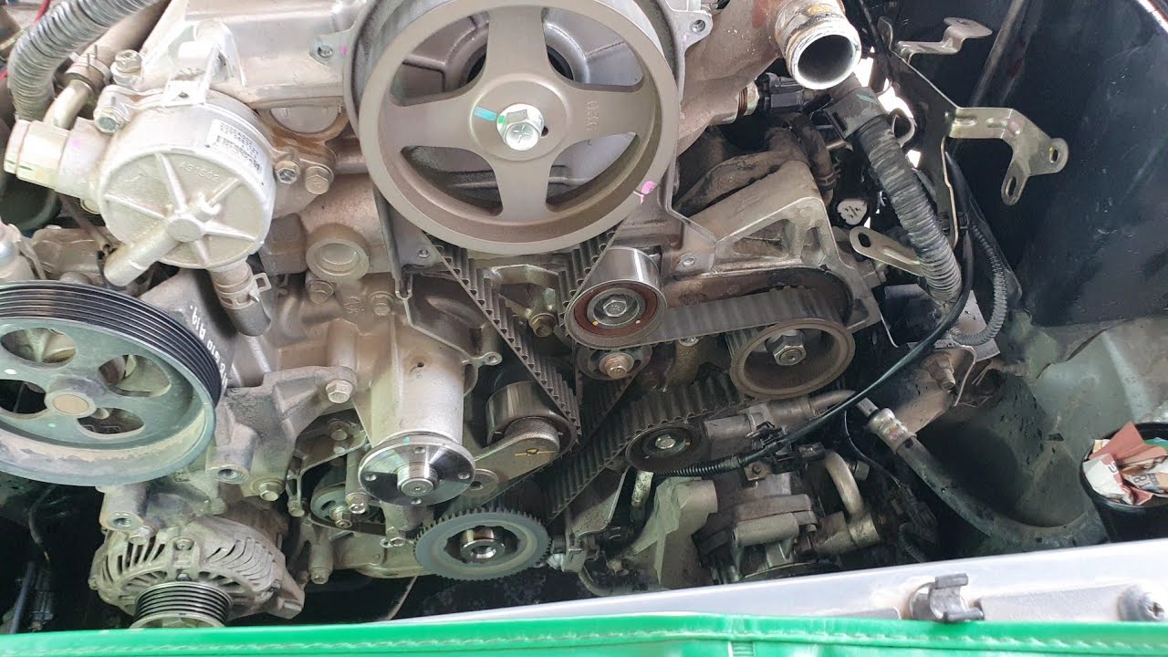เปลี่ยนสายพานไทม์มิ่ง MITSUBISHI TRITON DISEL 4D56
