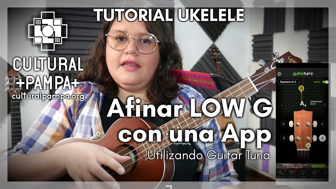 Como Afinar LOW G con una App (Guitar Tuna)