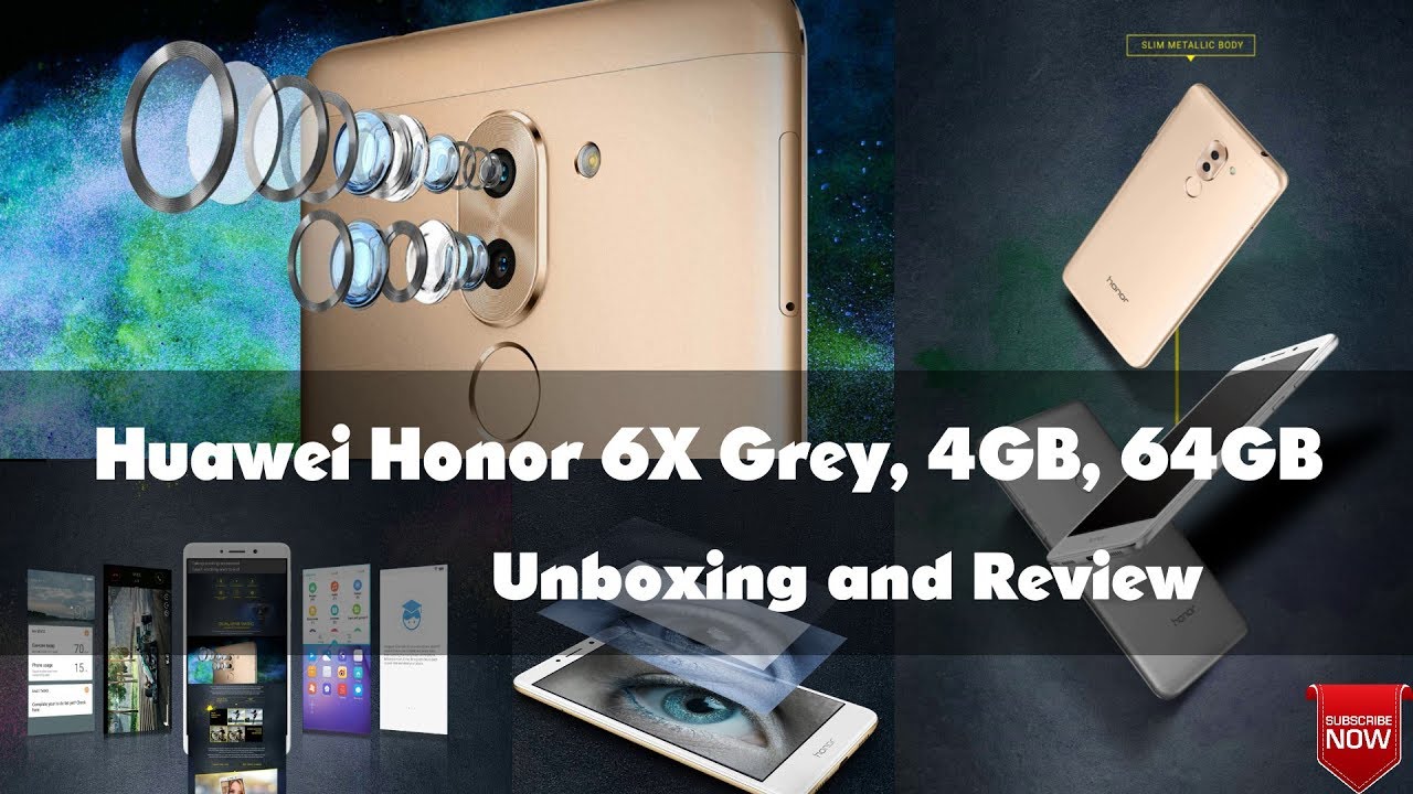 Huawei Honor 6x Grey (4GB RAM 64GB ROM) - Unboxing and Review