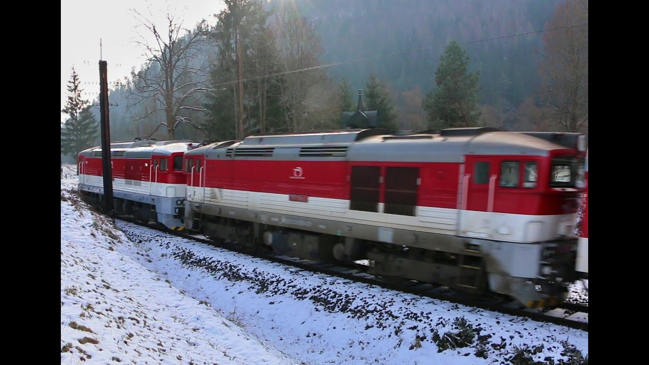 Posledná jazda legendárneho rýchlika Horehronec - 13.12.2014