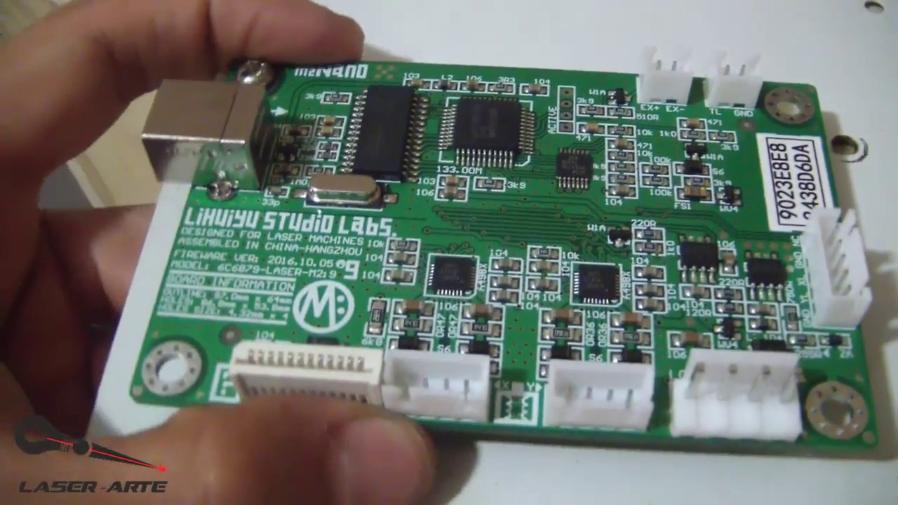 COMO REEMPLAZAR UNA BOARD LIHUIYU M2 CORELLASER
