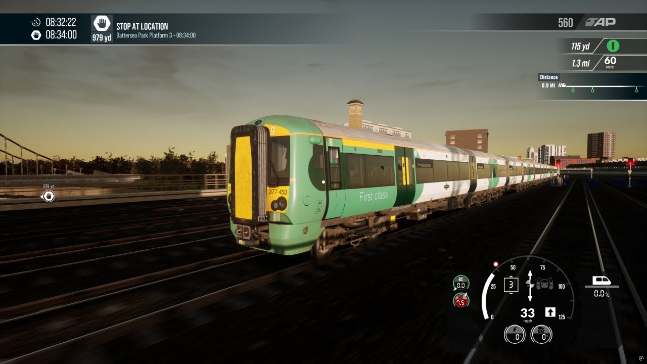 tsw6 - 377  2b28 - London Victoria - Epson downs #tsw6 #trainsimworld6