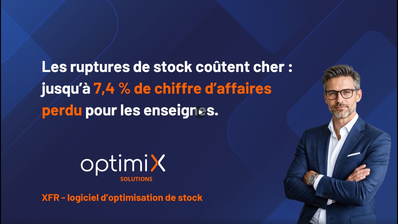 Optimisez vos stocks avec Optimix XFR – Forecast & Replenishment