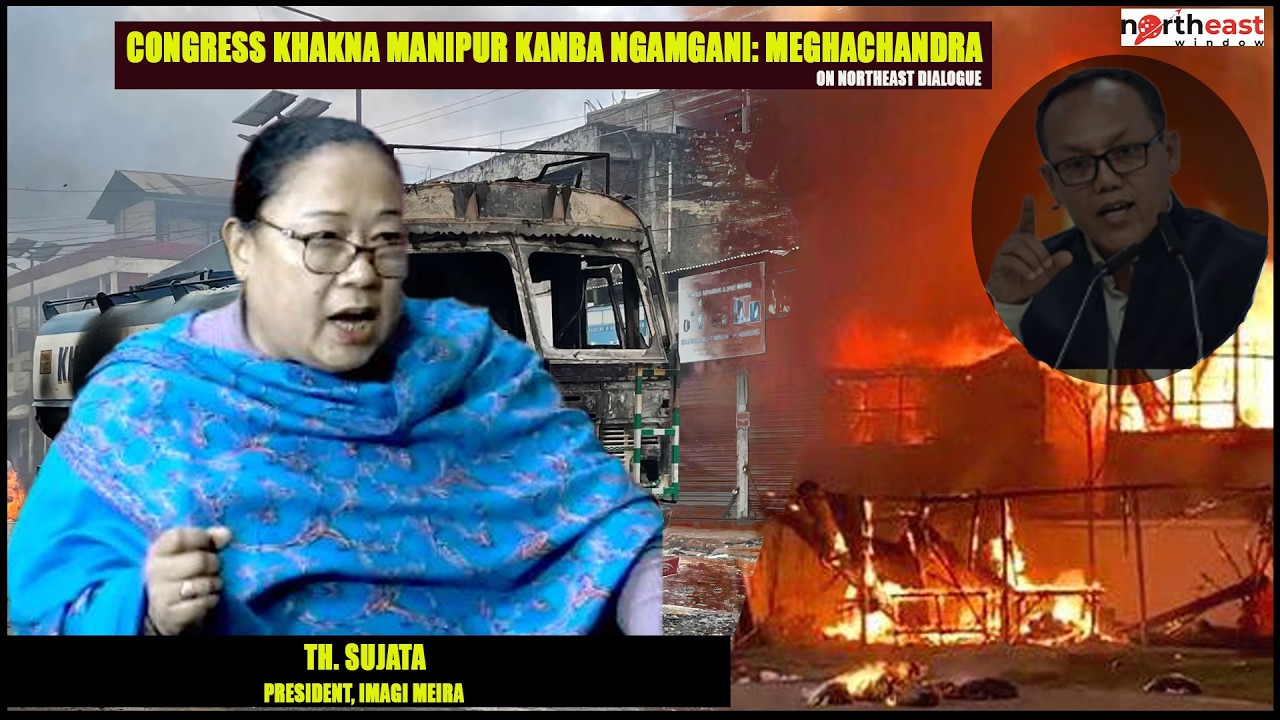 TH. SUJATA PRESIDENT, IMAGI MEIRA : CONGRESS KHAKNA MANIPUR KANBA NGAMGANI: MEGHACHANDRA ||
