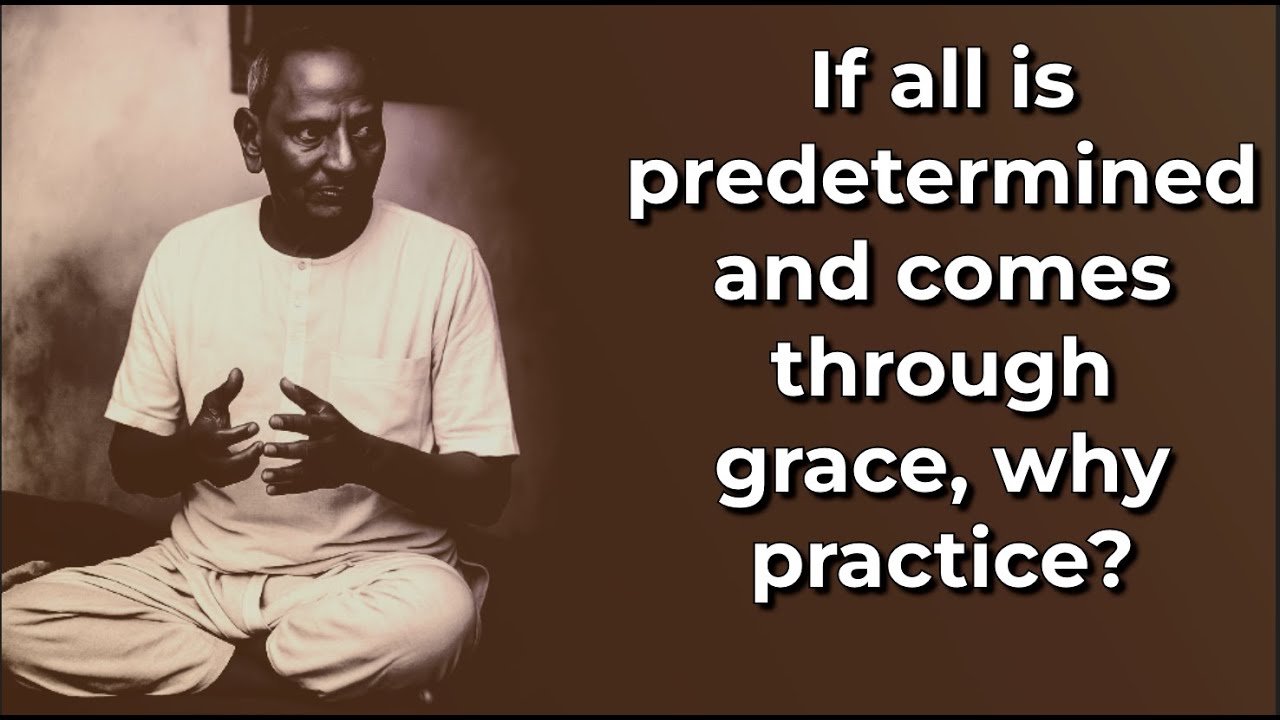 Effort, Willpower and Grace in Awakening. Nisargadatta Maharaj.