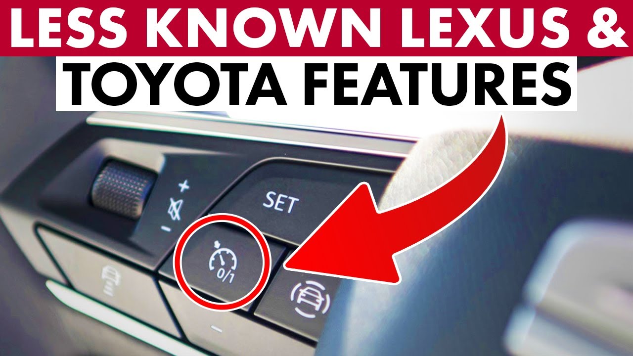 HIDDEN Toyota And Lexus Features You’ll REGRET Not Knowing Sooner