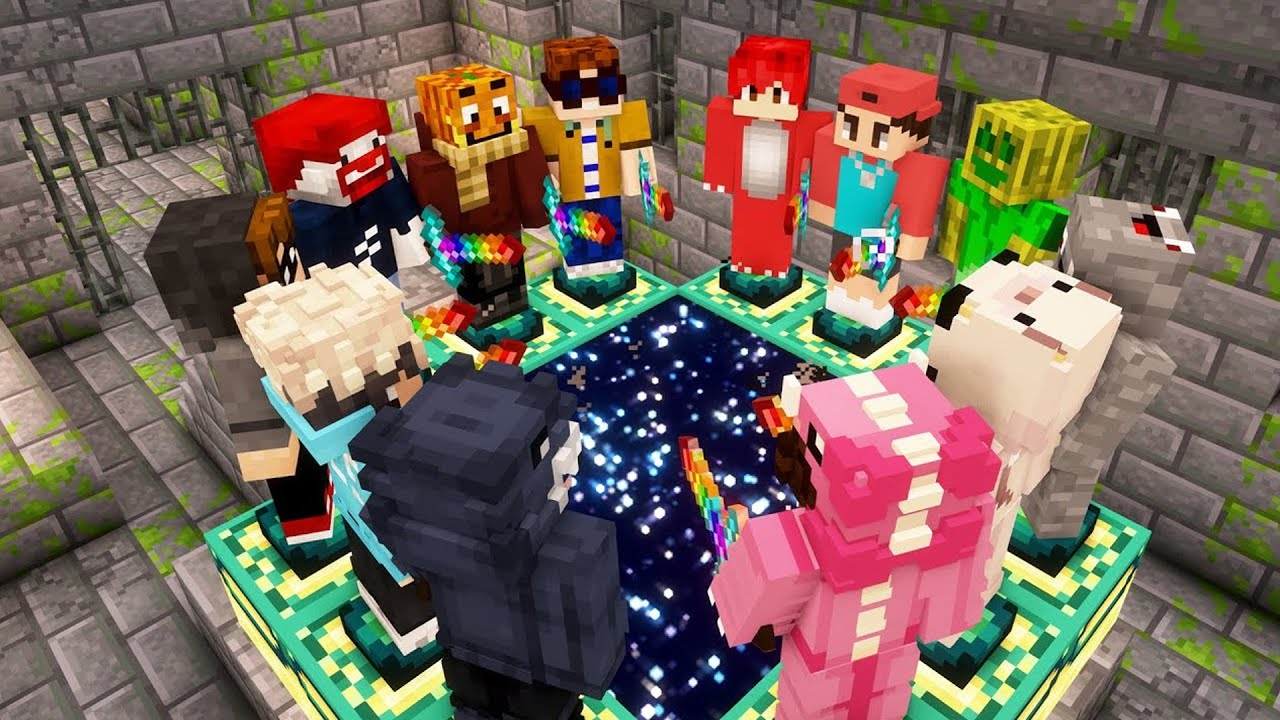 Minecraft, aber YOUTUBER HELFEN UNS beim DURCHSPIELEN! (Paluten, iCrimax)