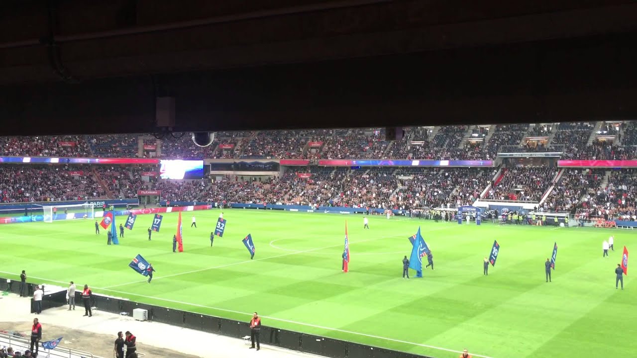 composition PSG Gazelec Ajaccio + presentation de Angel Di Maria