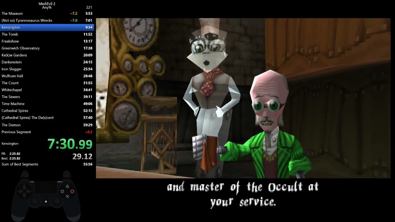 MediEvil 2 - Any% Speedrun in 58:11