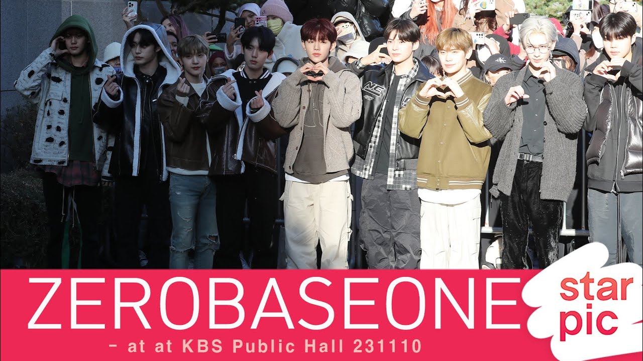 제로베이스원 'MELTING POINT로 컴백!' [STARPIC] / ZEROBASEONE  - at at KBS Public Hall 231110
