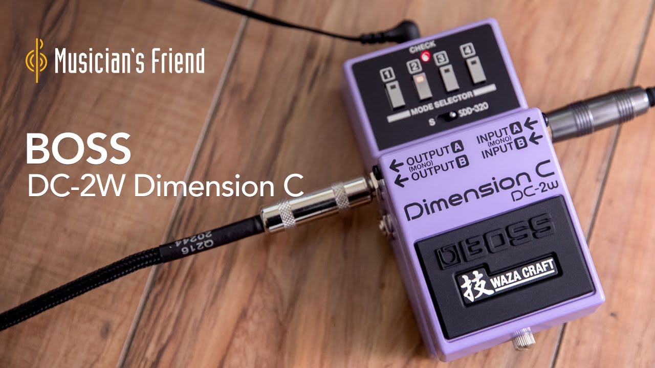 BOSS Waza Craft DC-2W Dimension C Demo - All Playing, No Talking