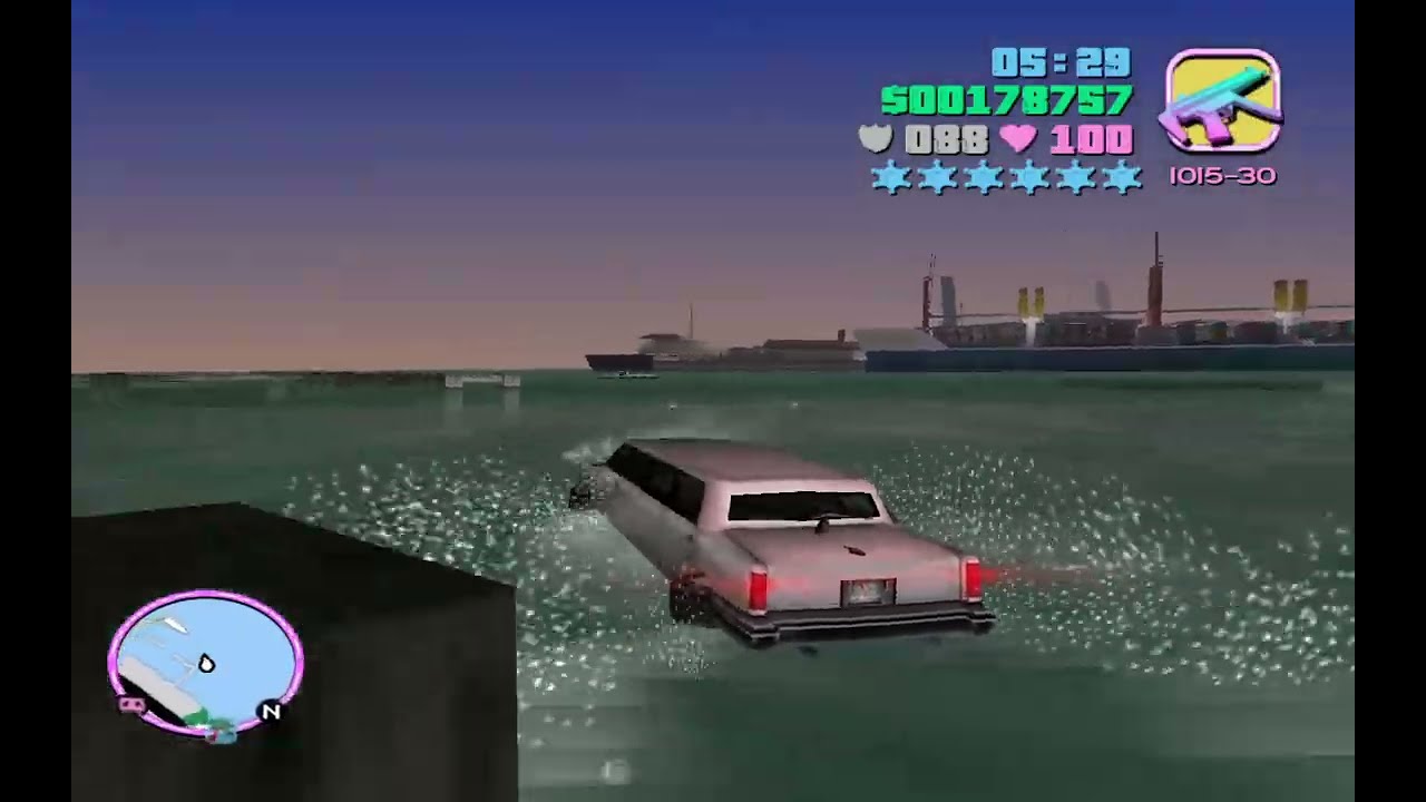 GTA  Vice City 2026 part 4 The WAR 6 star wanted level