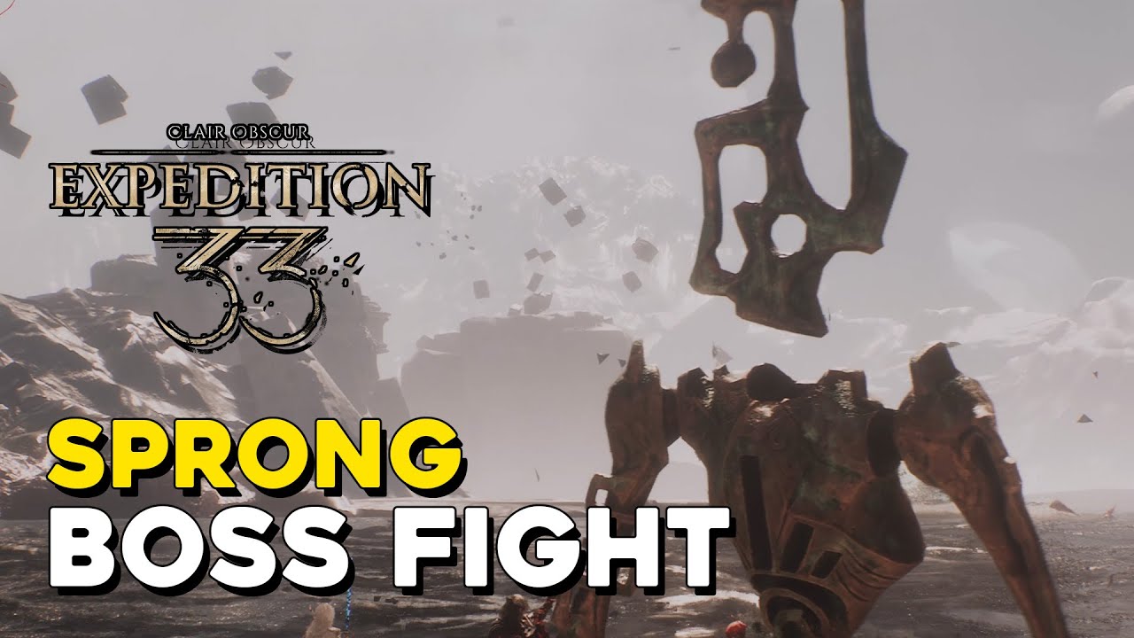 Expedition 33 Sprong Boss Fight (Sprong Trophy Guide)