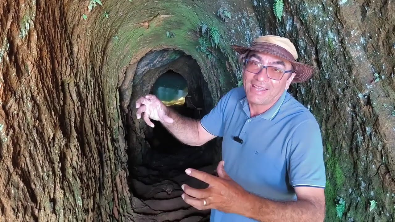 VEJA O TÚNEL DA CACIMBA DE JOÃO NECO UMA OBRA DE ARTE NO SERTÃO NORDESTINO.