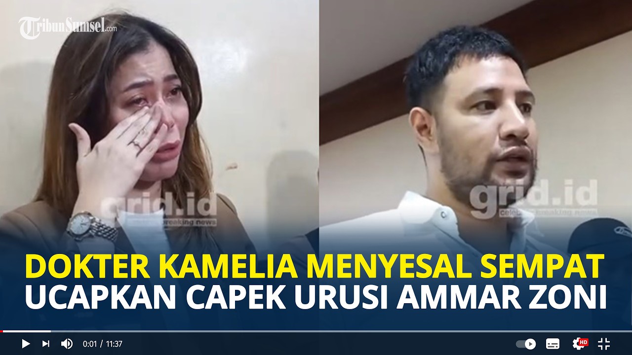 DOKTER Kamelia Menyesal Minta Maaf soal Pengakuannya Lelah Urusi Ammar Zoni, Akui Tak Sadar