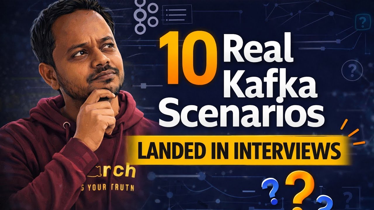 10 Real Kafka Scenarios Interviewers Actually Ask (Producers, Consumers, Streams, Connect) #kafka