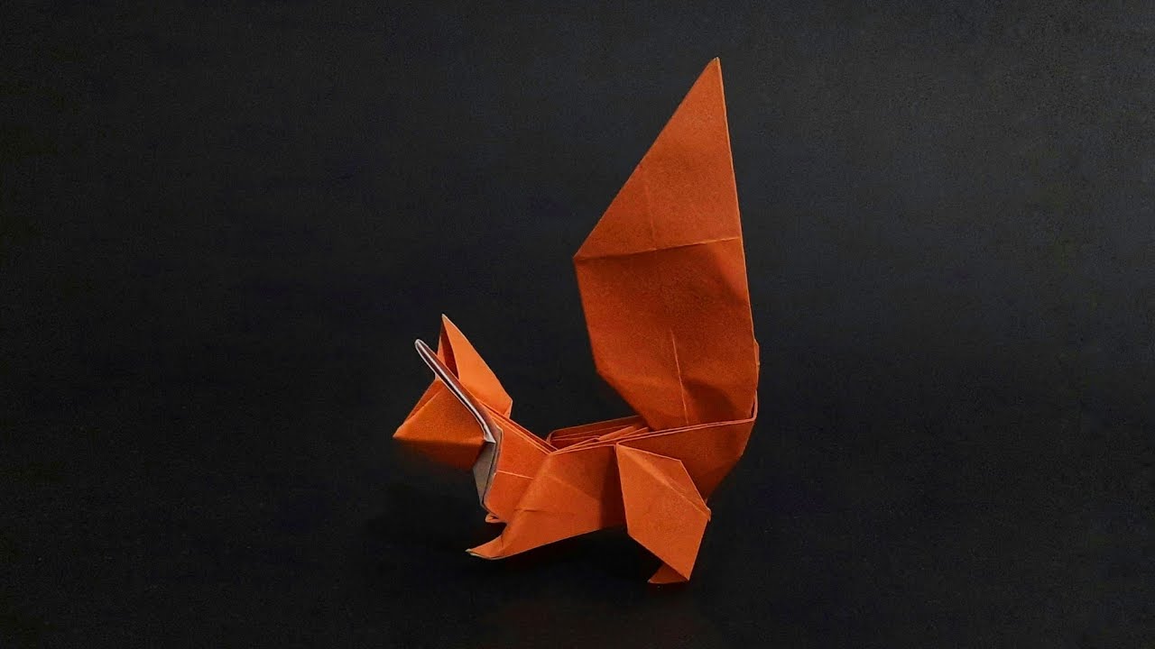 ORIGAMI SQUIRREL (Designed by Oriol Esteve) - 096 30 JUNE 2020