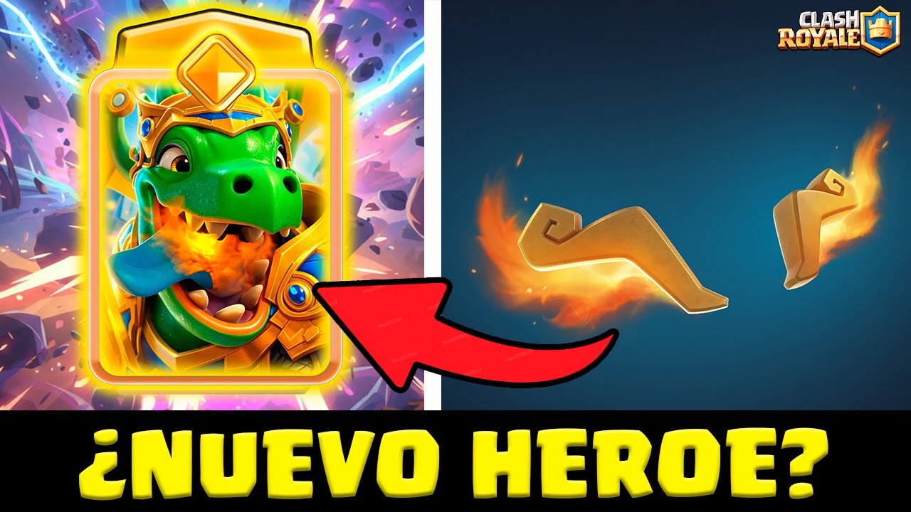 NUEVO HÉROE de FUEGO 🔥⁉️ | noticias clash royale season 79
