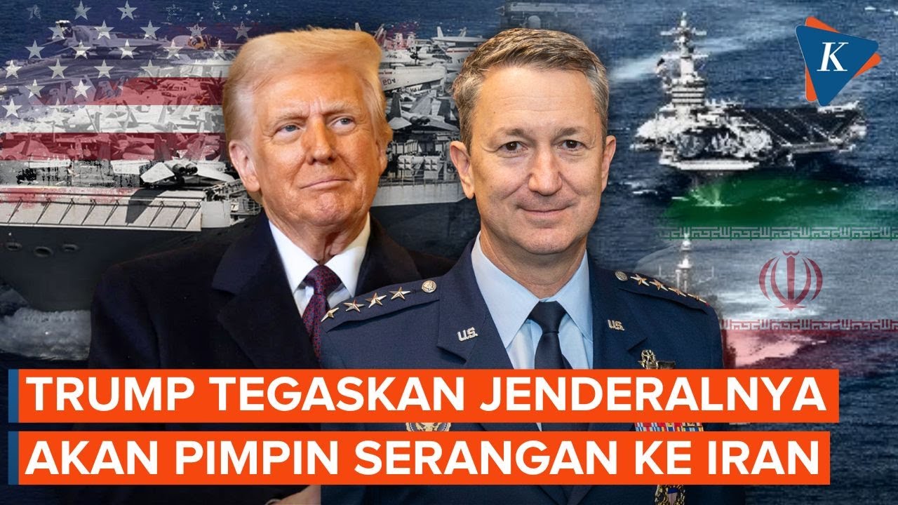 Trump: Jenderal Tertinggi AS Akan Pimpin Serangan ke Iran