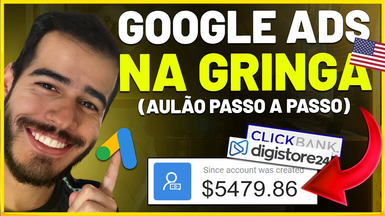[GOOGLE ADS NA GRINGA] Como Anunciar no Google Ads como Afiliado na GRINGA