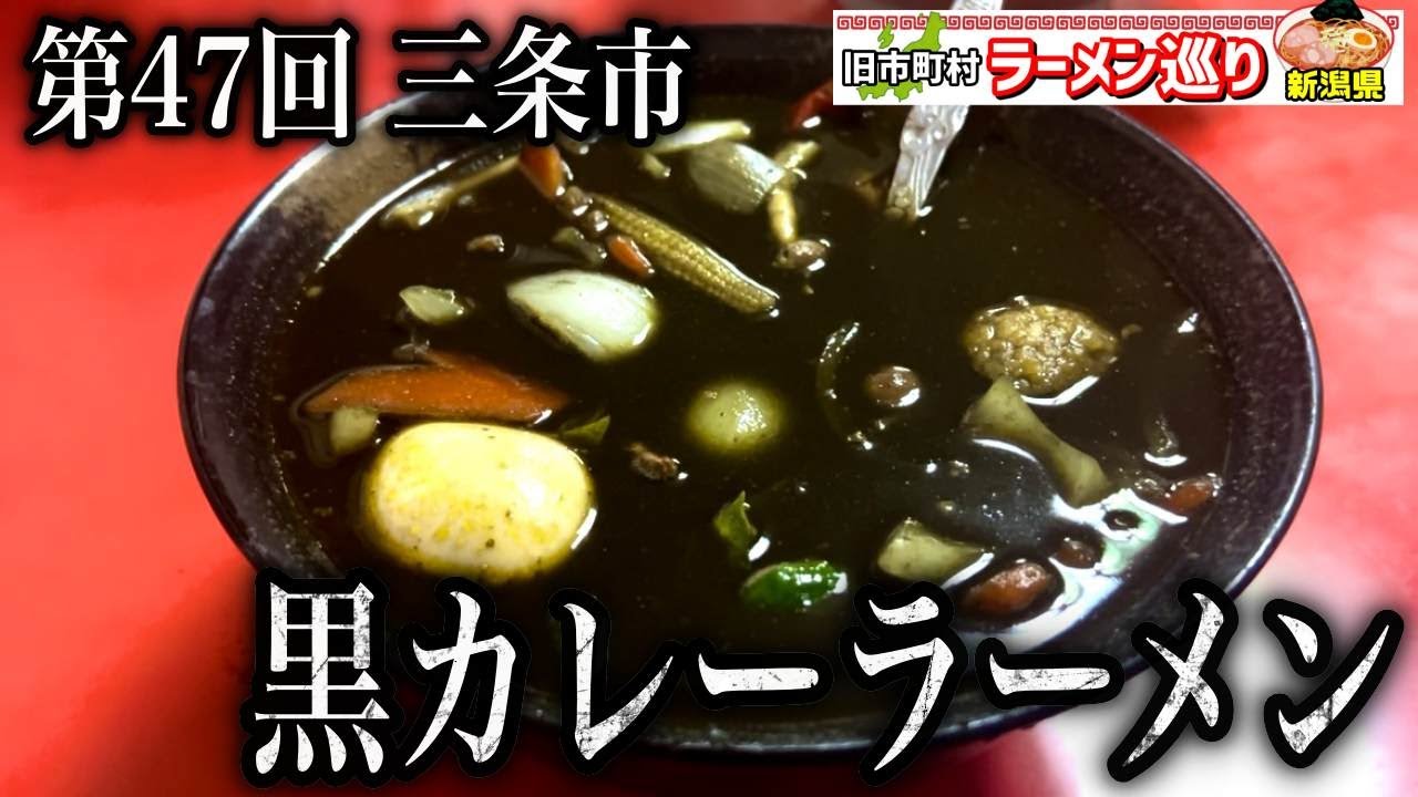 第47回新潟県ラーメン巡り三条市編【三条っ子ラーメン龍昇園】カレーラーメンの様々なバリエーション