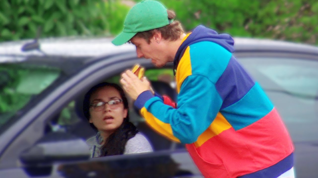 Eating Peoples Fast Food Prank