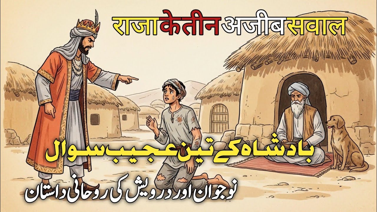 Badshah Ke Teen Ajeeb Sawal || राजा के तीन अजीब सवाल || #storytelling​ || Al hadi voice