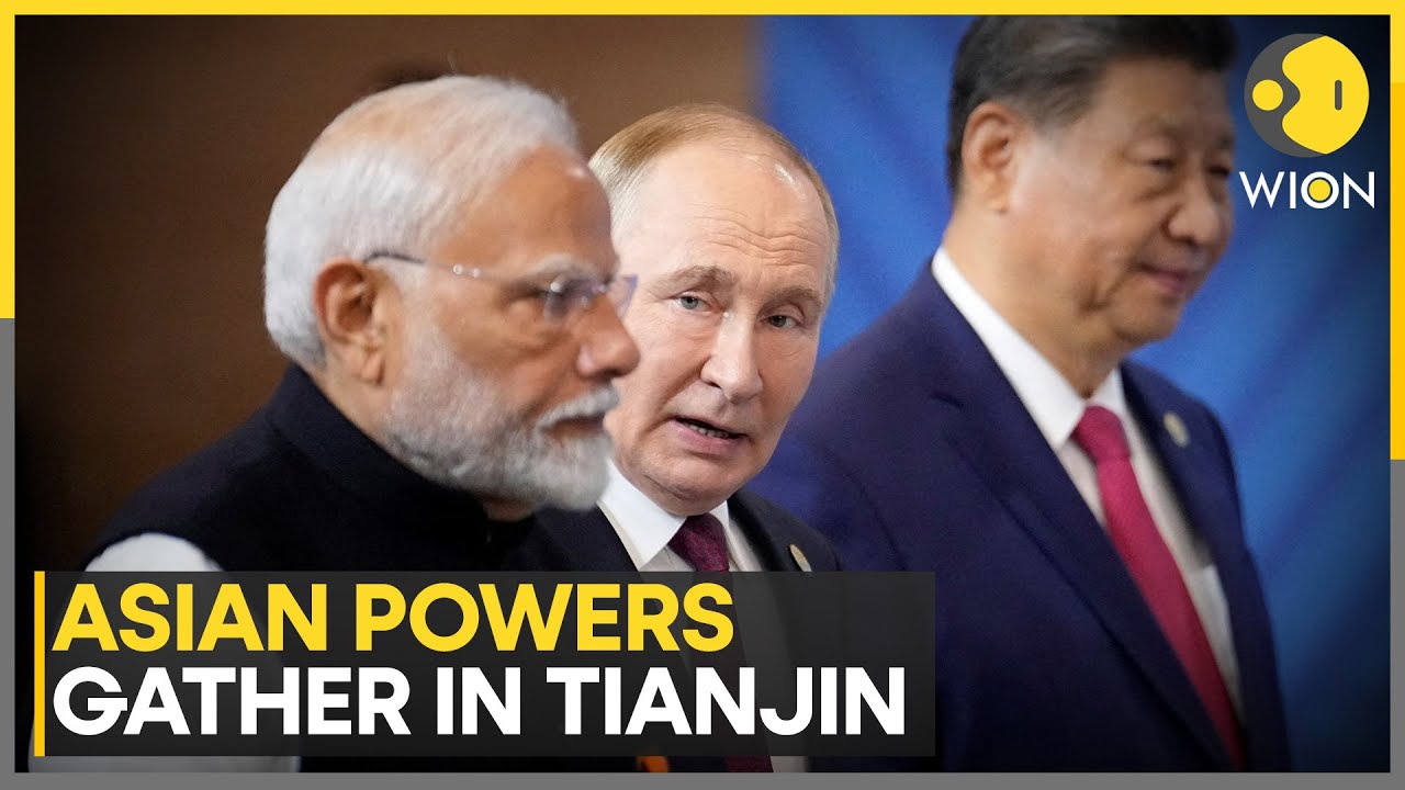 SCO Summit Begins in China's Tianjin City, Asian Superpowers Gather | WION
