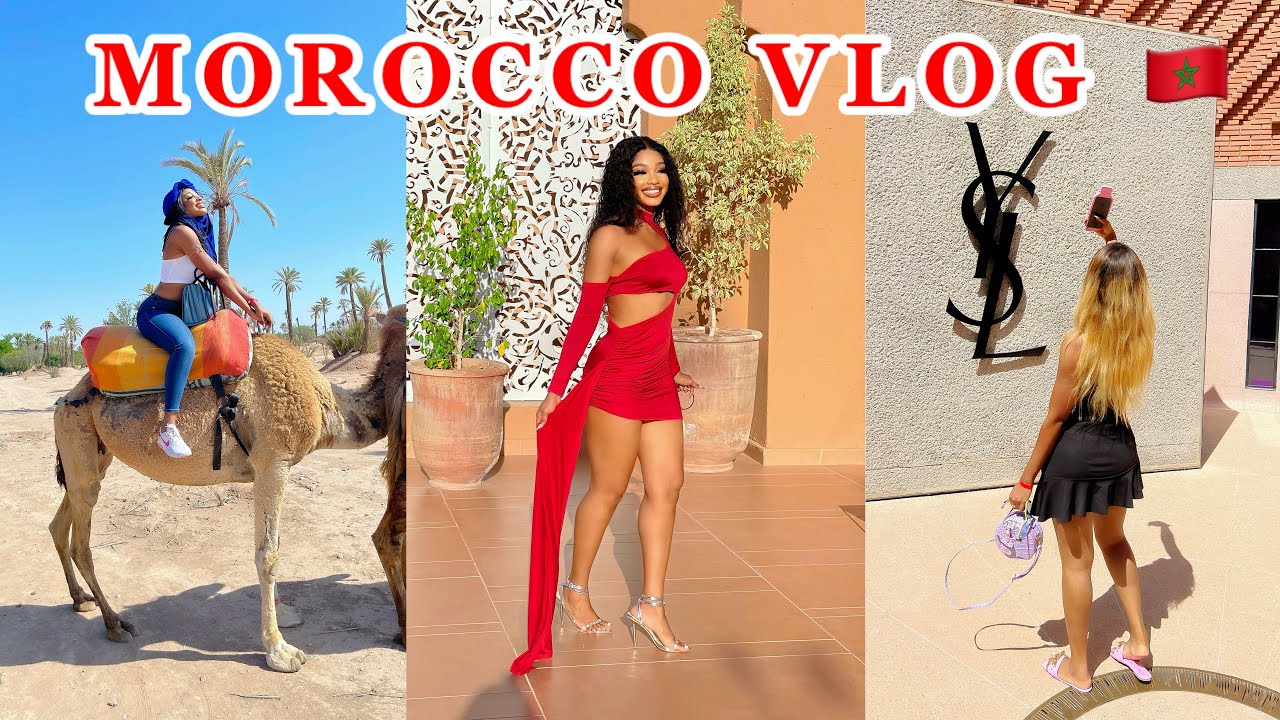 MOROCCO TRAVEL VLOG 🇲🇦 | exploring marrakesh & essaouira | nigerian youtuber | travel vlog 2022