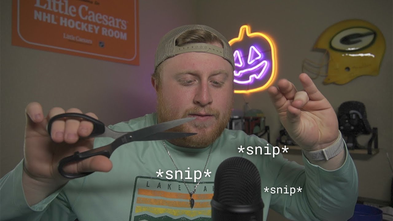 asmr setting and breaking the pattern