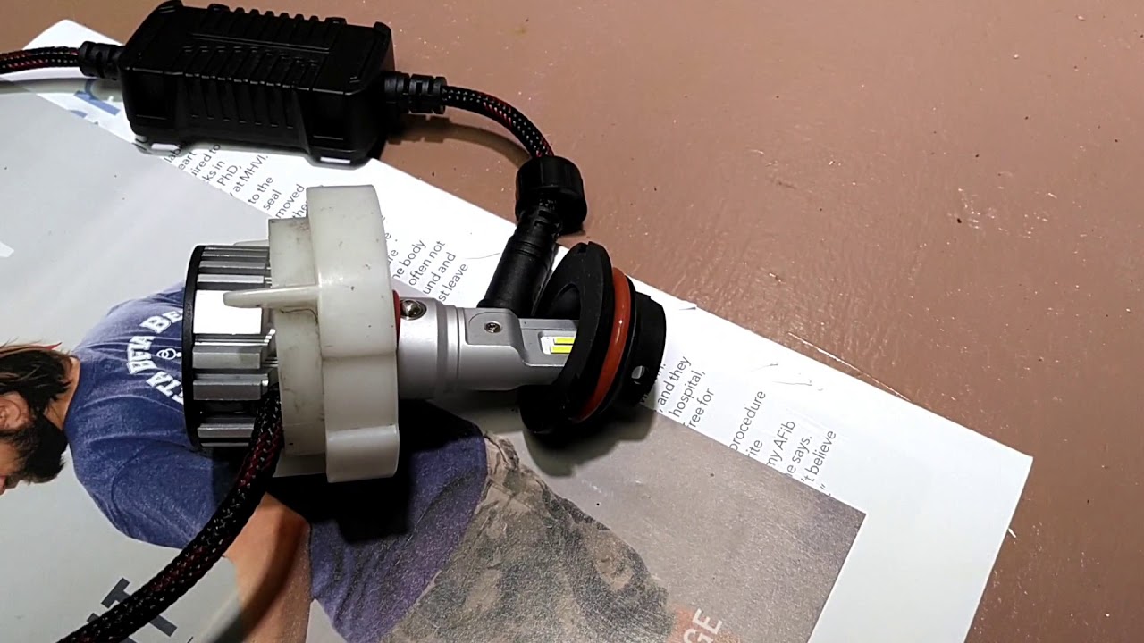 Katana LED Headlamps 2014 Frontier Upgrade Part I - Mega Output Bright !!!