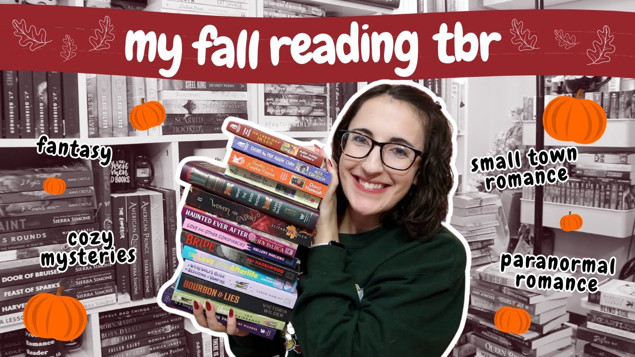 My Fall TBR 🍁🧡 Cozy small town romance, romantasy, paranormal romance, mysteries, and more!
