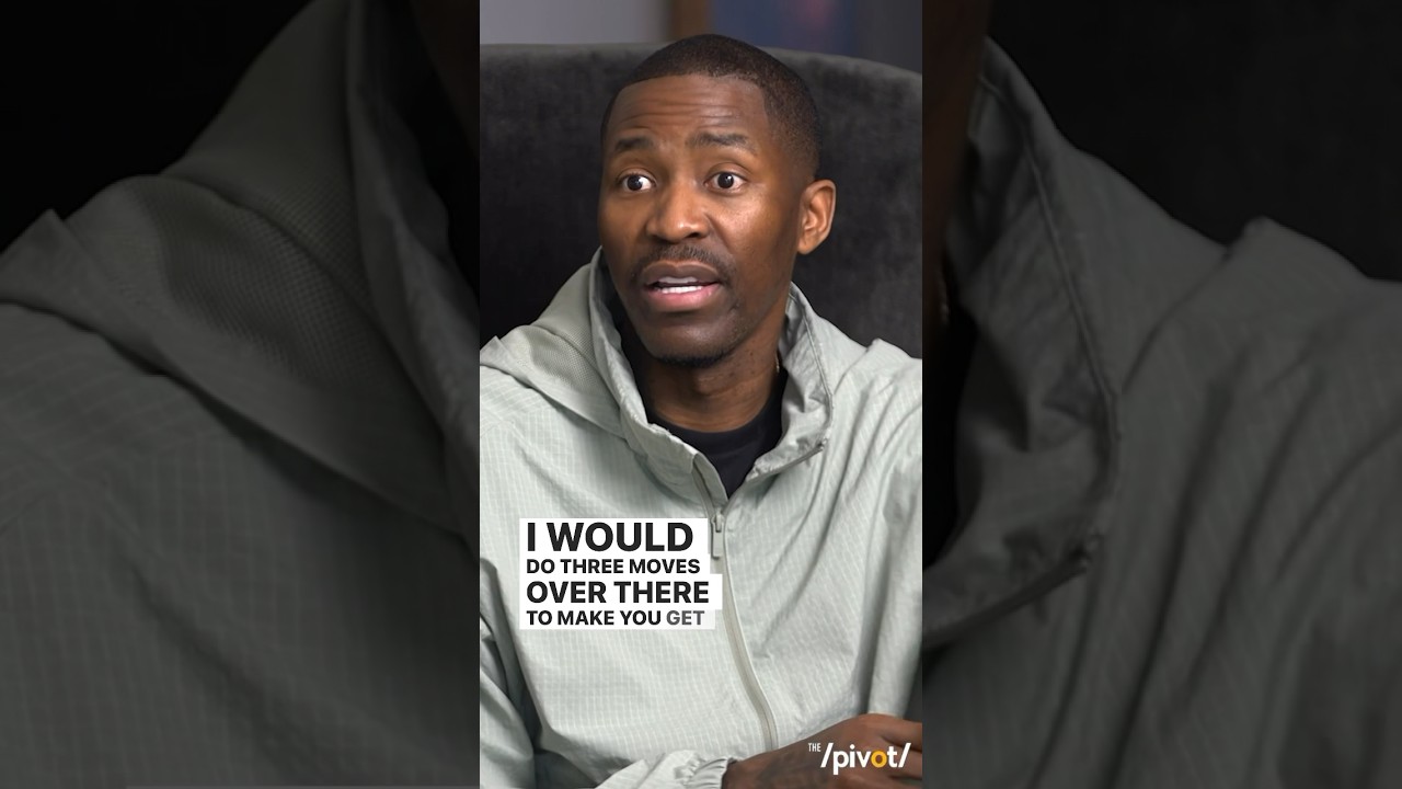 Jamal Crawford says Kyrie Irving only one who sees handling like him- My feet & hands are one, #nba