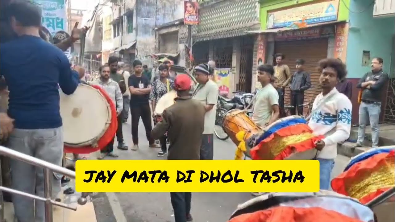 JAY MATA DI DHOL TASHA||NABADWIP KALI PUJA 2026||HORISOVA PARA||RAHUL GHOSH (BÜMBÆ)