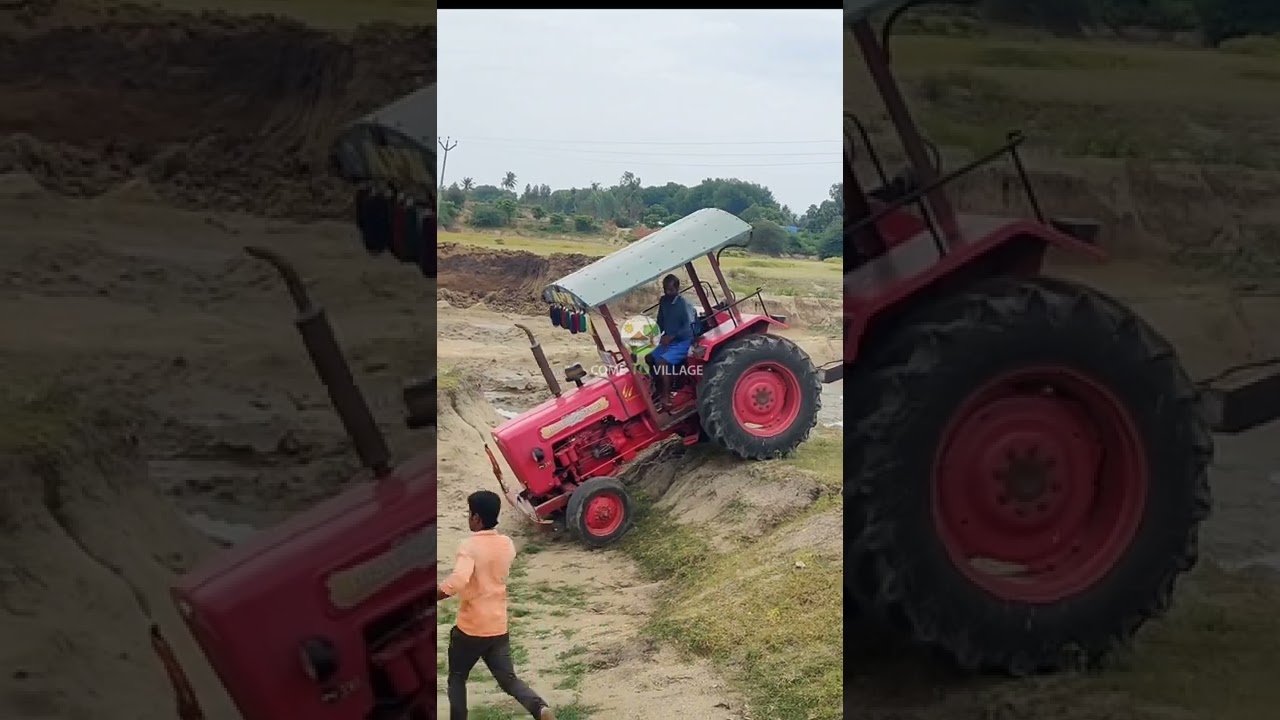 Mahindra 575 DI Tractor Stunt Video | Tractor Video | Come To Village |
