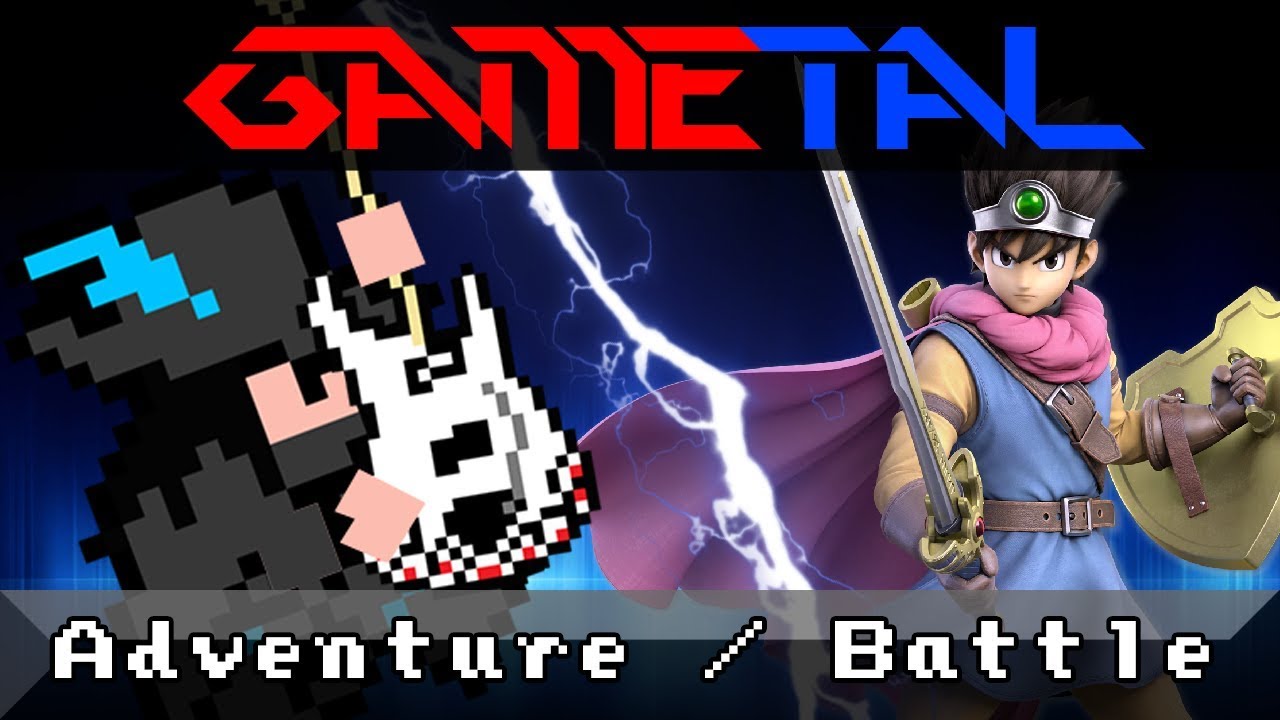 Adventure / Battle Theme (Dragon Warrior/Quest 3) - GaMetal Remix