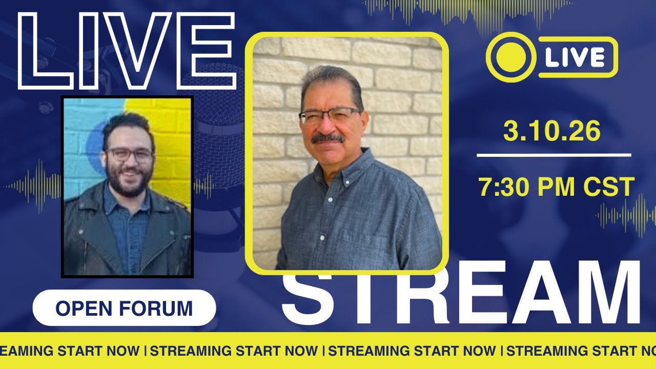🚨LIVESTREAM: OPEN FORUM 3/10/26🚨